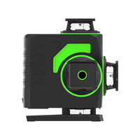 Niveau Laser mural professionnel 16 lignes 4D 360 faisceau vert auto-nivelant niveau rotatif Laser Vertical croix niveaux Laser