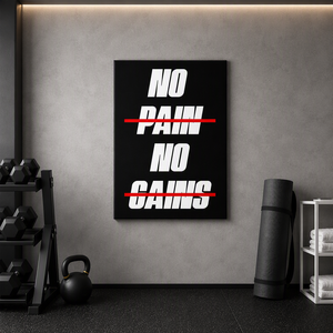 <span class=keywords><strong>Set</strong></span> di Stampe Motivazionali su Tela, Poster con Frasi Divertenti, Decorazione per Palestra, Sfondo Nero, Stampa Ispirazionale per Casa, Ufficio, Man Cave - Product Image 4