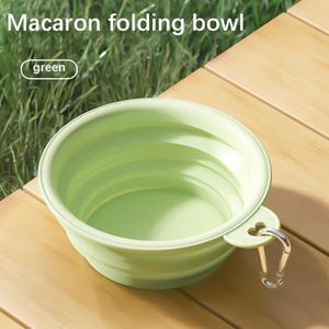 Bol à eau portable pliable en silicone coloré sans BPA pour chat et chien, idéal pour l'extérieur et les voyages - Product Image 5