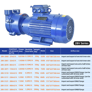 Tùy Chỉnh Công Nghiệp Chất Lỏng Vòng Máy Bơm Máy Nén Chân Không Cao 2bv-2070 Thép Không Gỉ AC Động Cơ Cho Nước Lưu thông Cao OEM - Product Image 3