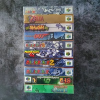 Cartouche de jeu rétro N64 de haute qualité, version américaine, neuve, avec matériau ABS et boîte pour 64, sans manuel