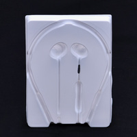 Moule d'emballage en PET pour plateau d'insertion sous blister thermoformé sur mesure pour casques audio, présentoir de vente au détail, OEM ODM
