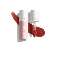 Velvet Lip Mud & Gloss, Lipstik Pemutih untuk Pelajar Wanita, Lip Gloss Balm Warna Bibir Merek Niche Musim Gugur Musim Dingin, Berpigmen Alami