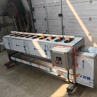 Machine automatique de nettoyage et d'épluchage pour radis blancs, pommes de terre, manioc et tiges de laitue