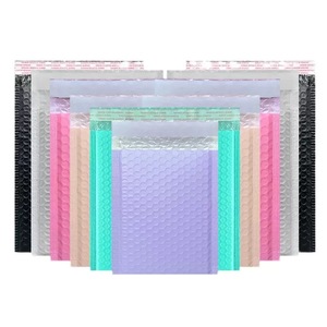 6x9 inch màu hồng nhạt có thể tái chế vận chuyển túi siêu thị bao bì Doanh Nghiệp Nhỏ 100PC số lượng lớn mờ mờ tự gửi thư - Product Image 6