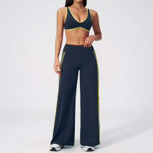 PASUXI 2026 Nouveaux ensembles de <span class=keywords><strong>sport</strong></span> pour femmes, vêtements de yoga et de fitness, ensembles de yoga à manches longues, soutien-gorge de <span class=keywords><strong>sport</strong></span> et pantalon - Product Image 6