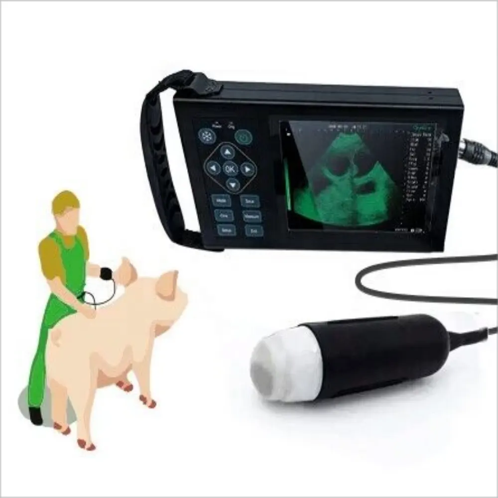 Thú Y di động cầm tay không dây cơ khí máy siêu âm Scanner cho động vật Dog Cow Vet