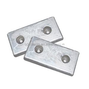 <span class=keywords><strong>Cathodic</strong></span> ป้องกันเรือแอโนดเสียสละขั้วบวกสังกะสีสำหรับเรือในทะเลและน้ำเกลือ - Product Image 2