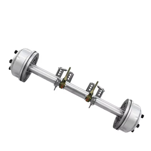 Essieux 16TON du fabricant chinois Pièces essentielles de semi-remorque pour le réglage des amortisseurs et des systèmes de suspension - Product Image 6