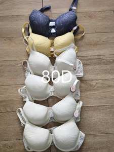 Sujetador con relleno para mujer, talla grande, <span class=keywords><strong>copa</strong></span> grande, 75-85 <span class=keywords><strong>C</strong></span> D, negro - Product Image 5