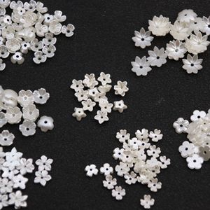 White Flower Beads Plastic Resin Jewelry DIY Hair <b>Accessories</b> Pendant Bracelet Craft Supplies Spring 2025 Yiwu Origin - Product Image 2