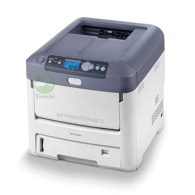High Quality Original 90% New With 4 Color Toner Cartridge & Drum Unit Second Hand Printer Machine for OKI C711 A4 Print Machine