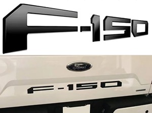 Inserciones de Plástico para la Parte Trasera de Camionetas, Letras con Ranura, Adhesivo Modificado para Etiquetado, Accesorios para Rapto F-150 - Product Image 2