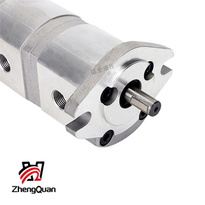 Zhengquan HGP-1111A-F8/8/8/8R pompe à engrenages quadruple pompe <span class=keywords><strong>de</strong></span> surpression hydraulique haute pression pompe à engrenages hydraulique <span class=keywords><strong>de</strong></span> transfert d'huile - Product Image 4