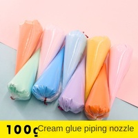 Colle à crème de simulation spéciale transfrontalière 100g écologique à la main bricolage étui en résine pour téléphone portable accessoires colle antigel