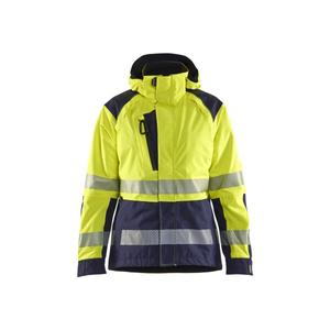 BLAKLADER - 443619873389XL Chaqueta Shell Hi-Vis para Mujer Amarillo/Azul marino-EAN 7330509851197 ROPA DE TRABAJO DE LA HI-VIS - Product Image 1