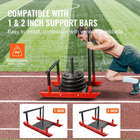 Sled berat desain tahan lama profesional, untuk Sprint & sepak bola, latihan Olahraga & Hiburan