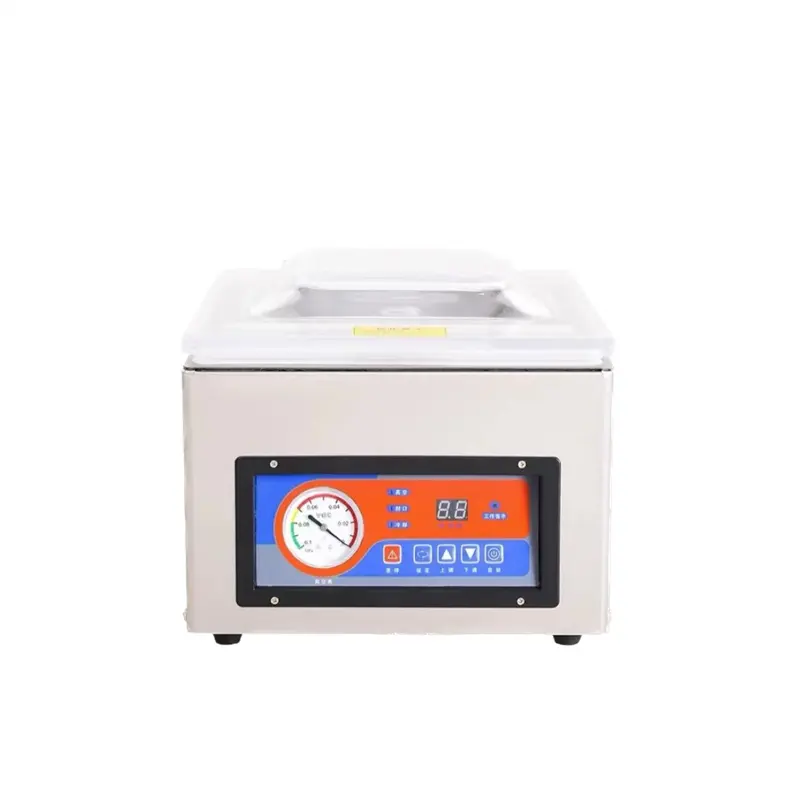 DZ-260 Dry and wet vacuum packaging machine for household shrimp and sea cucumber food Vacuum packaging machine