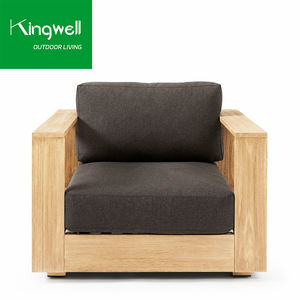 Ensembles de canapés d'extérieur en <span class=keywords><strong>teck</strong></span> pour patio, jardin, cour, salle à manger, hôtel, design moderne, mobilier d'extérieur 2025 - Product Image 4