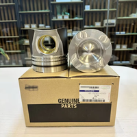Piston DL08 D1146 D1146T 65.02501-0505 65.02501-0506 65.02501-0501 pour Develon, pièce de rechange pour moteur Doosan, pièces détachées pour excavatrice