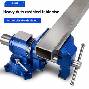 <span class=keywords><strong>Étau</strong></span> d'établi robuste <span class=keywords><strong>de</strong></span> 6 pouces avec base rotative à 360°, multifonctionnel, à fixation sur <span class=keywords><strong>table</strong></span>, OEM pour le bricolage domestique - Product Image 4