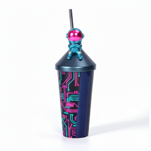 Tasse personnalisée de style film 3D |   Conception de dessin animé/d'animal/de héros |   Lavable |   Capacité et taille personnalisables |   Mug en plastique OEM - Product Image 2