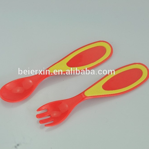 Cuchara y tenedor encapsulados <span class=keywords><strong>de</strong></span> plástico para Bebé/TPE/<span class=keywords><strong>Cubiertos</strong></span> para bebé - Product Image 4