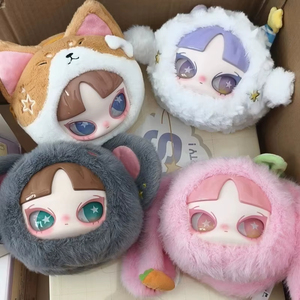 Nouveau mignon auberge la série de fête en peluche sac suspendu pendentif à la mode boîte aveugle extérieur sac à fermeture éclair cosmétiques portefeuille boîte mystère jouets - Product Image 4