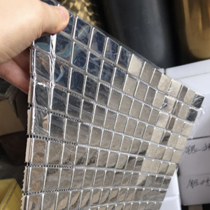 Gạch <span class=keywords><strong>Mosaic</strong></span> Mini Gương Vuông Tự Dính, Gạch Khảm Kim Loại Tự Dính - Product Image 2