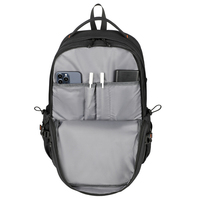 Sac à dos Oxford PU de style nouveau, durable et tendance, avec fermeture éclair, en polyester, pour étudiants, activités de plein air, randonnée, voyage, affaires, grande capacité