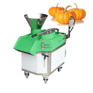 Commercial Electric Vegetable Fruit Cutter Slicer Machine Industrial Potato Bamboo Pineapple Cutting Dicing Equipment for Sale