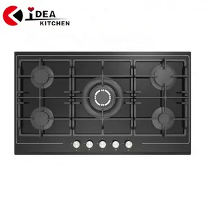 Supplier wholesale custom home use combination gas and electric stove kitchen burner cooker 1 2 3 4 5 burner gas stove