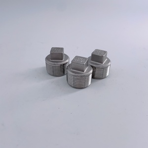 Cf8 304 thép không gỉ NPT/BSP/G ren cắm vòng tròn bằng vuông cắm cho ống mịn <span class=keywords><strong>1</strong></span>/4 inch bề mặt vật liệu <span class=keywords><strong>1</strong></span>/8 inch - Product Image 4