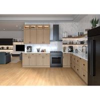 Cuisine Modulaire de Luxe Moderne en Bois Massif Style Shaker pour Maison