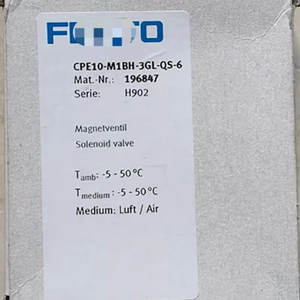 NOUVEAU CPE10-M1BH-3GLwbr-QS-6 196847 Electrovanne - Product Image 1