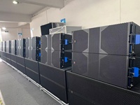 Système de sonorisation Line Array avec caisson de basses actif/passif double de 21 pouces, 3000 W, type passif en bois pour concert, certifié CE/ROHS