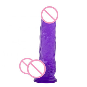 Consolador realista mágico colorido, consolador con sensación de tacto <span class=keywords><strong>Real</strong></span>, consolador de pene de goma, juguete sexual para adultos - Product Image 3
