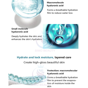 Ampolla de nicotinamida <span class=keywords><strong>no</strong></span> comedogénica de calidad superior reafirmante para el envejecimiento de los cuellos para promover el metabolismo de la piel - Product Image 4