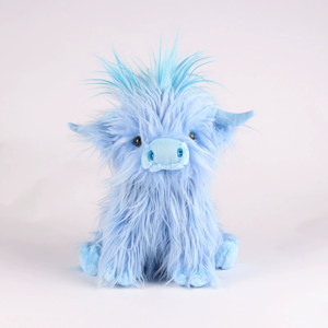 Peluche Mucca Highland Marrone, Giocattolo di Peluche Mucca Highland Scozzese, Peluche Yak Scozzese, Bambola per Bambini - Product Image 2