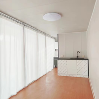 Vente en gros de maisons modulaires portables de luxe modernes pour hôtels, conteneurs préfabriqués, capsules intelligentes