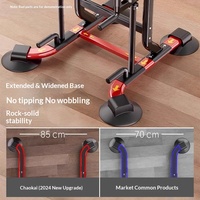 Barre horizontale et barres parallèles d'intérieur – Barre de traction murale et autoportante – Équipement de fitness à domicile
