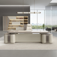 Bureau Bureau Table de PDG Offre Spéciale de luxe Production en usine Table de PDG sûre et stable Mobilier de bureau