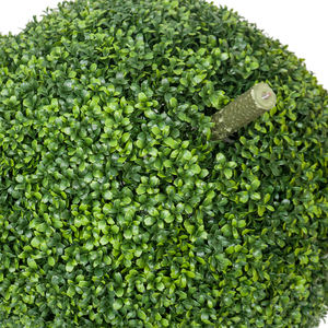 Custom حجم كبير مخصص لمسة حقيقية 23 بوصة توبياري فو شجيرات بوعاء مع الأرض ارتفاع الشجيرات الكرة توبياري اصطناعية - Product Image 6