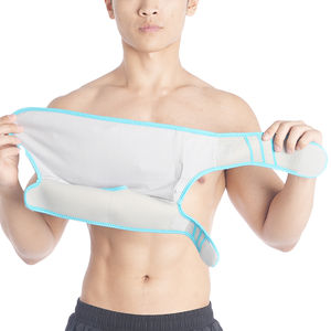 Pie Frío Caliente Compresión Brace Soporte de congelación ajustable Tobillo Paquete de hielo Envoltura con paquete de hielo de gel - Product Image 6