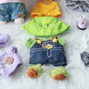 Mini <span class=keywords><strong>abrigo</strong></span> de lana de punto de 10cm para West Highland White Terrier ropa pequeña suéter de repuesto tela de trapo de bebé para muñeca de juguete - Product Image 1