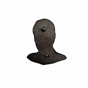Diseño personalizado de esmalte <span class=keywords><strong>duro</strong></span> pin de metal insignia pin de solapa carácter de hombre serie placa - Product Image 2