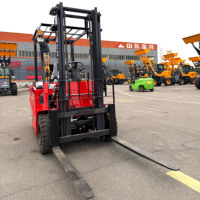 Chariot élévateur électrique fiable de 2,5 tonnes, chariot élévateur à batterie pour la manutention de marchandises en intérieur, le transport de palettes et la logistique