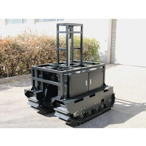 Ensemble de châssis de chenille hydraulique télécommandé électrique adaptable aux conditions routières complexes et modifiable - Product Image 4