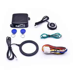 PKE Auto alarm mit Motor-Druckstart-Stopp taste Keyless Entry System Universal