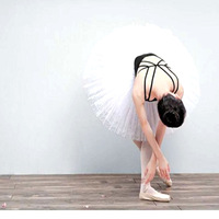 Jupe en tulle à 7 couches, élégante, pour la danse classique, plusieurs couleurs, jupe bouffante, princesse, ballerine, jupes de danse, performance pour femmes